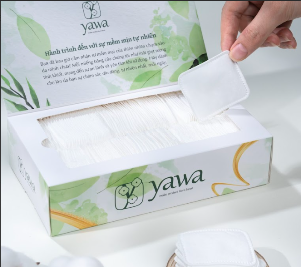 Combo 3 Bông Tẩy Trang Yawa 200 Miếng -Tự Nhiên,Bông Tự Nhiên Cao Cấp (Sao chép) - Hình ảnh 5