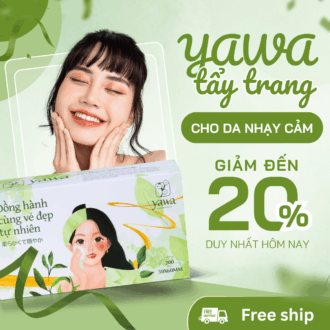 Combo 2 Bông Tẩy Trang Yawa 200 Miếng -Tự Nhiên,Bông Tự Nhiên Cao Cấp