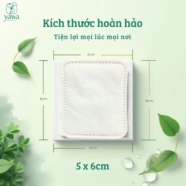 Combo 3 Bông Tẩy Trang Yawa 200 Miếng -Tự Nhiên,Bông Tự Nhiên Cao Cấp (Sao chép) - Hình ảnh 11